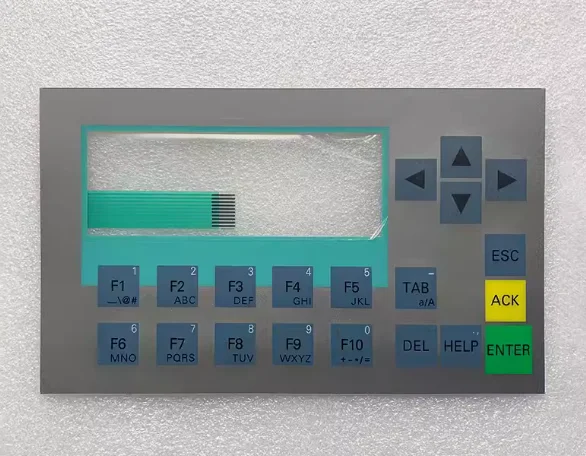 Новая сменная совместимая сенсорная мембранная клавиатура для KP300 Basic mono 6AV6 647