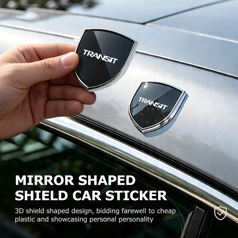 Фото Металлические 3D-наклейки для кузова автомобиля Ford: индивидуальные стикеры, эмблемы, этикетки для Focus, Explorer, Kuga, Mustang, TAURUS, Ghia, ST, Fiesta №3