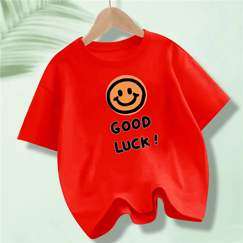 Детская футболка с принтом коротким рукавом