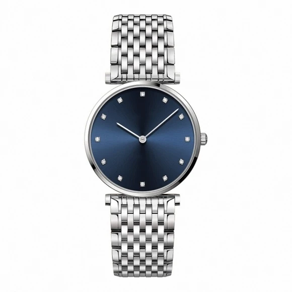 

Womens mens watch Jialan Quartz Black Blue