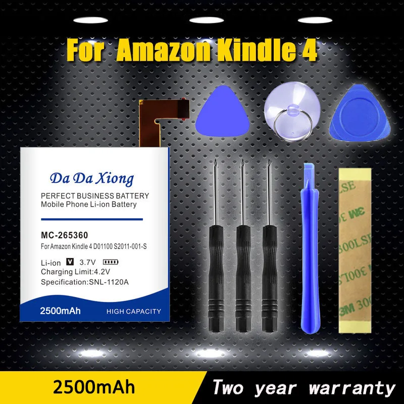 

Аккумулятор для смартфона Kindle 4 D01100, 2500 мАч