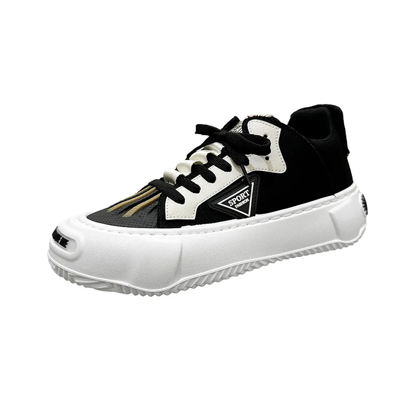 

Niche Design 2023 New Board Shoes Couple Tide Casual Men's Trend Net Cloth Sneakers Tenis Masculino