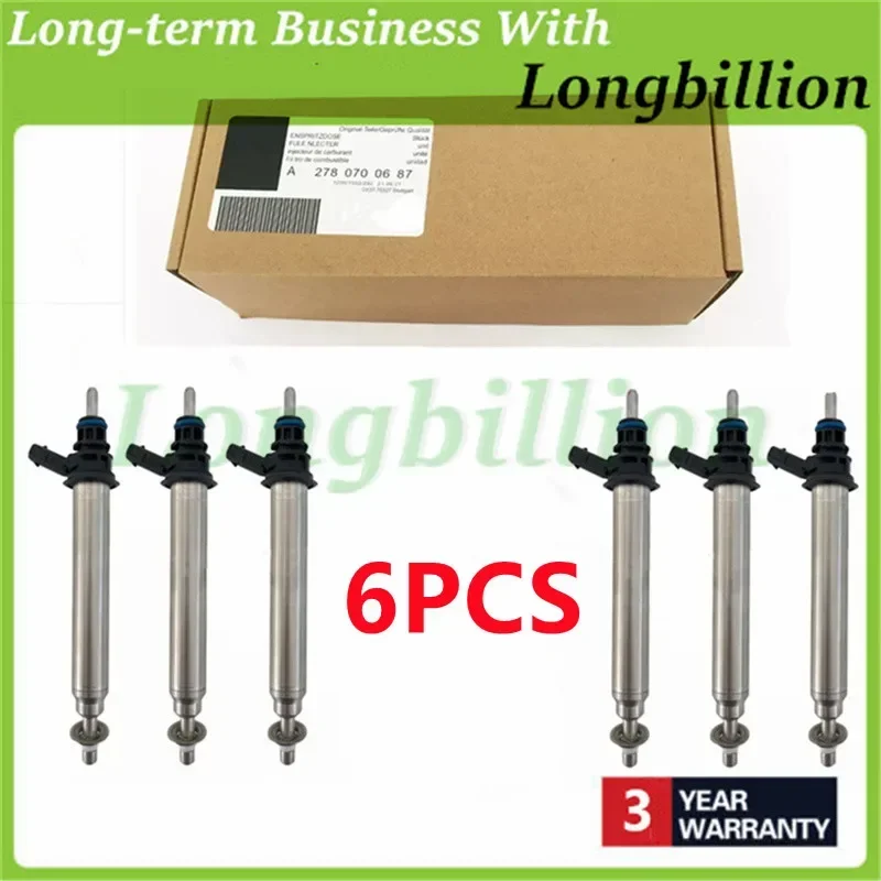 Форсунка топливных форсунок Новая A 2780700687 0261500065 Для Mercedes-Benz B C Class 160 180 200 220 250 260 AMG GT