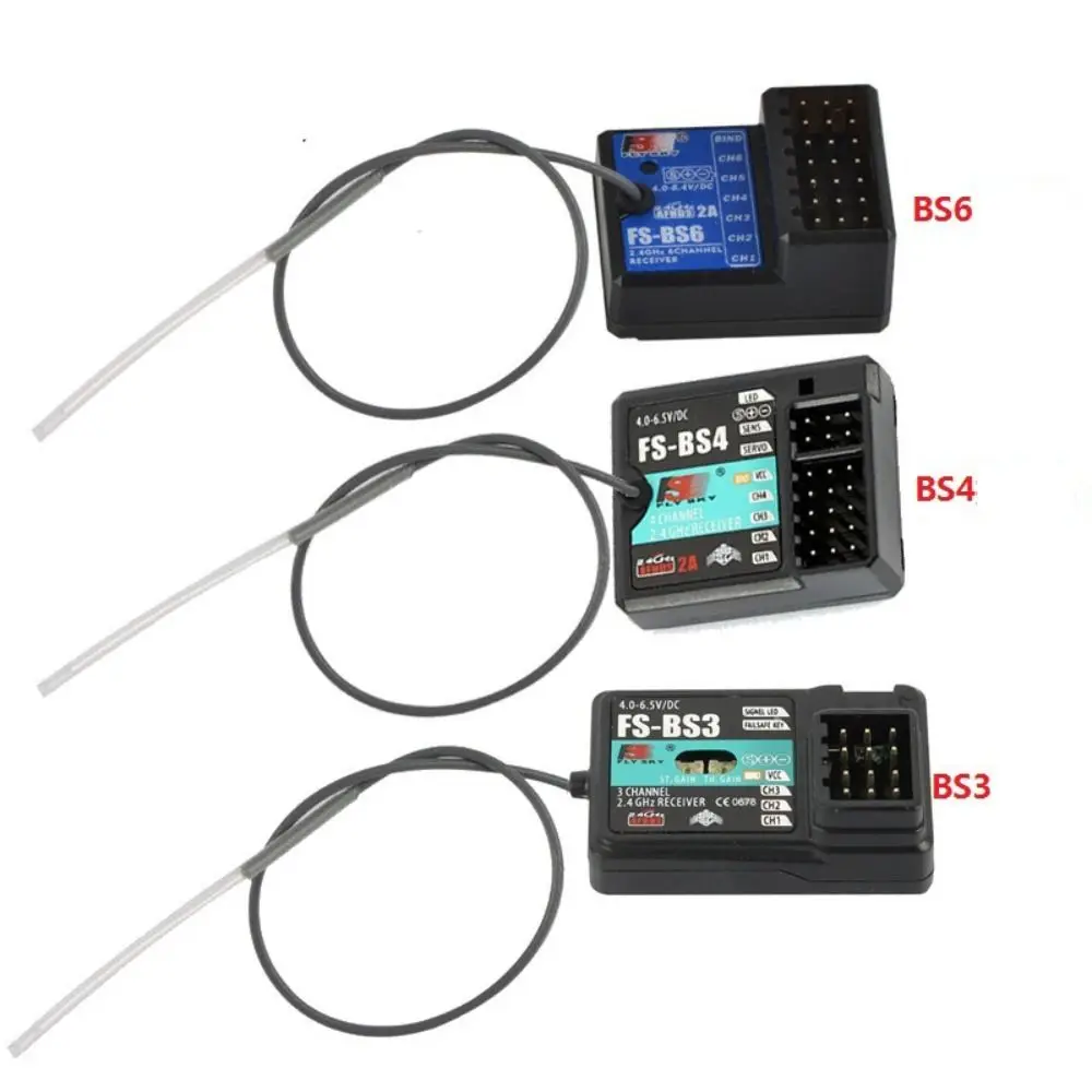 Стабилизация гироскопа для приемника Flysky FS-BS6 BS3 BS4 2,4G приемник дальнего радиуса освещения