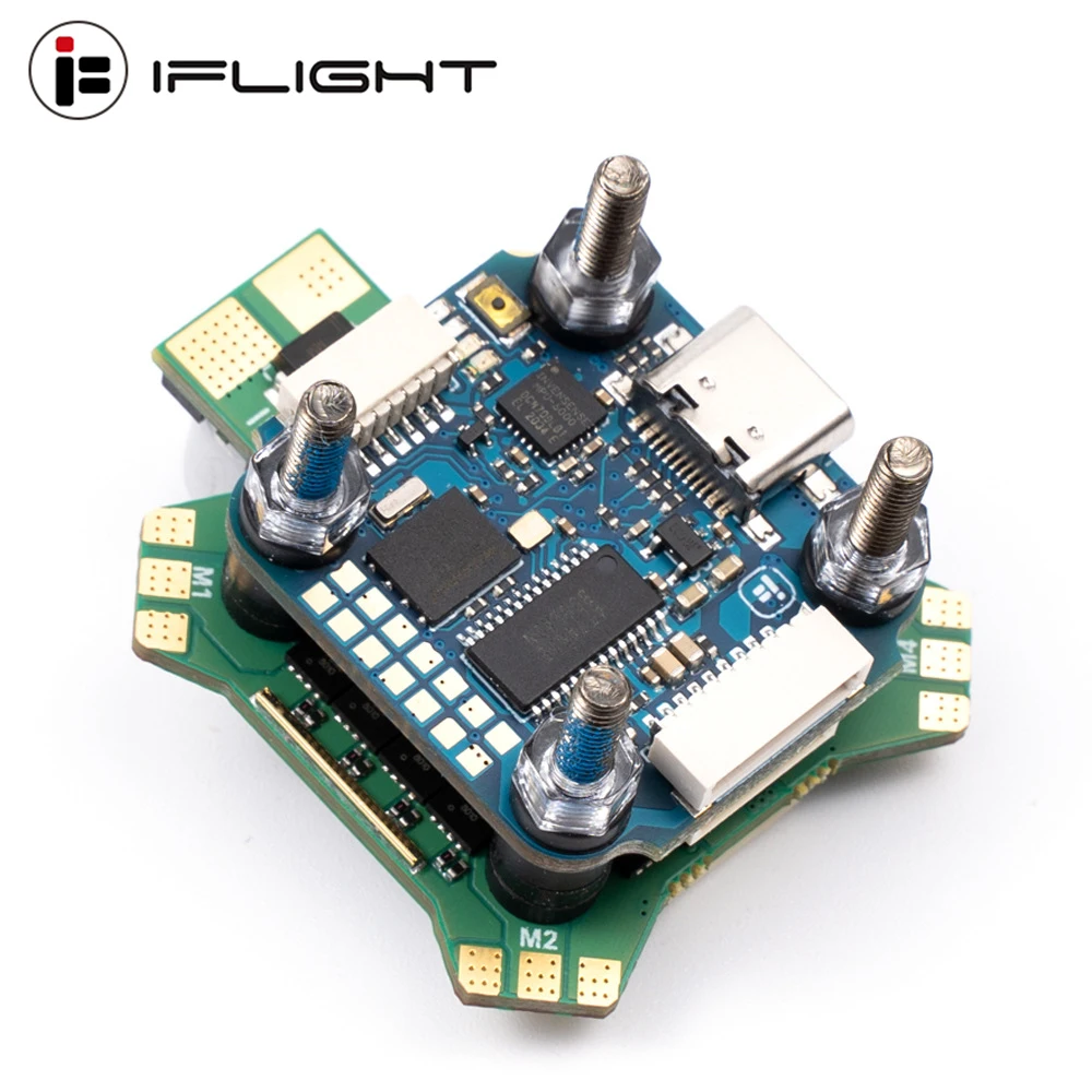 IFlight BLITZ F405 F4 Mini Flight Controller OSD 5V 2.5A W/ E55S 55A 4-IN-1 ESC DShot150/300/600 Stack 2-6S for FPV Racing Drone