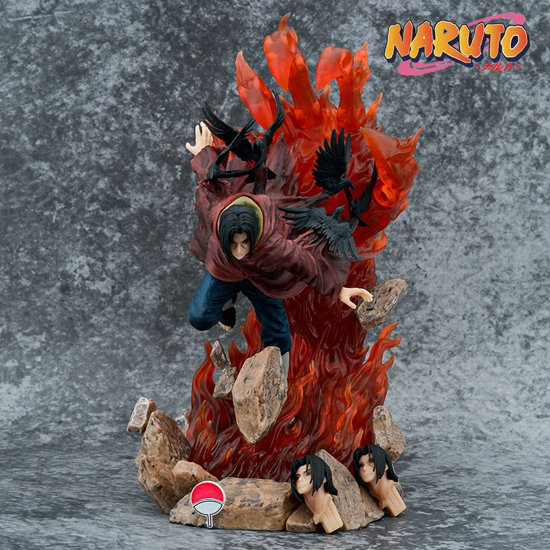 

28CM Naruto Anime GK Uchiha Itachi PVC Action Anime Figures Collection Collectible Model Doll Children Toys Birthday Gifts