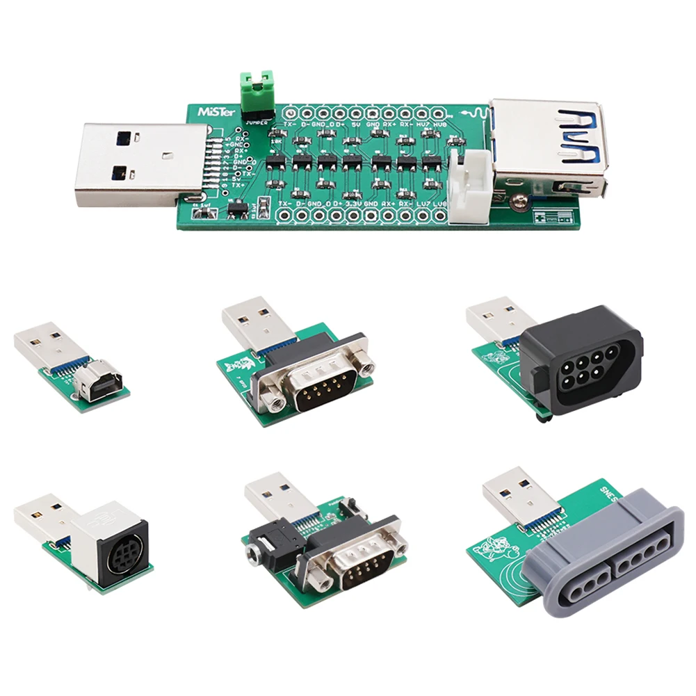 USB3.0 Контроллер конвертер SNAC адаптер мистер IO модуль макетная плата для NES Zapper/NS