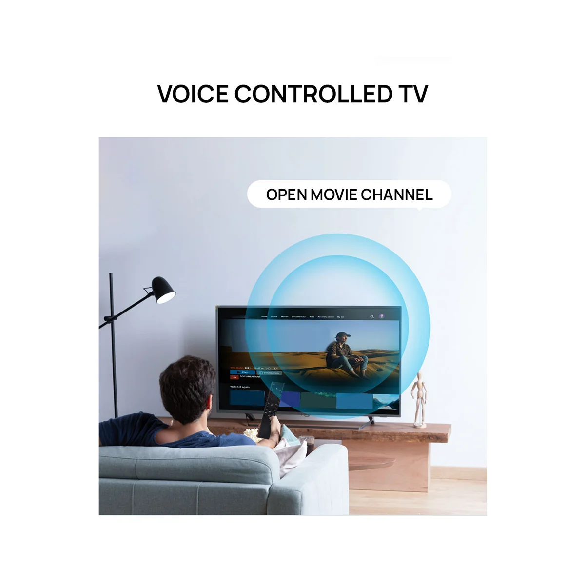 Телефон с голосовым дистанционным управлением для Samsung Smart 4K