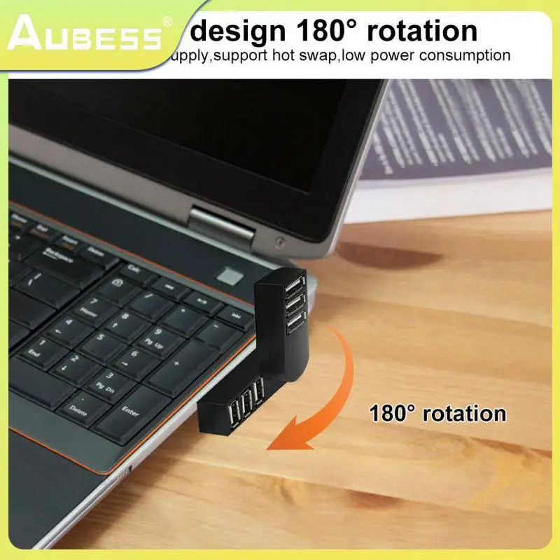 

Portable 3-in1 Usb Docking Station Usb 2.0 Usb 3 Port Splitter High Speed Extender Hub Phone Accessories Universal 480mbps