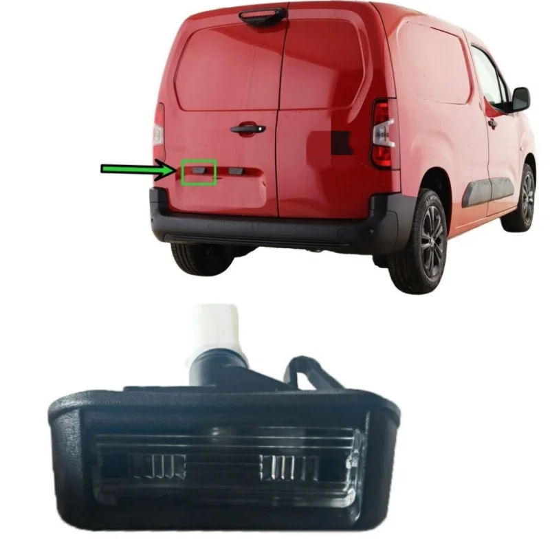 Фото Для Citroen Berlingo Peugeot Partner Expert лампа номерного знака 6340G7 запасная часть автомобильного освещения №1