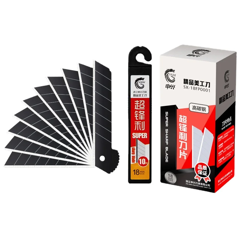 

Практичное лезвие ножа 18 мм, большое утолщенное зеленое лезвие