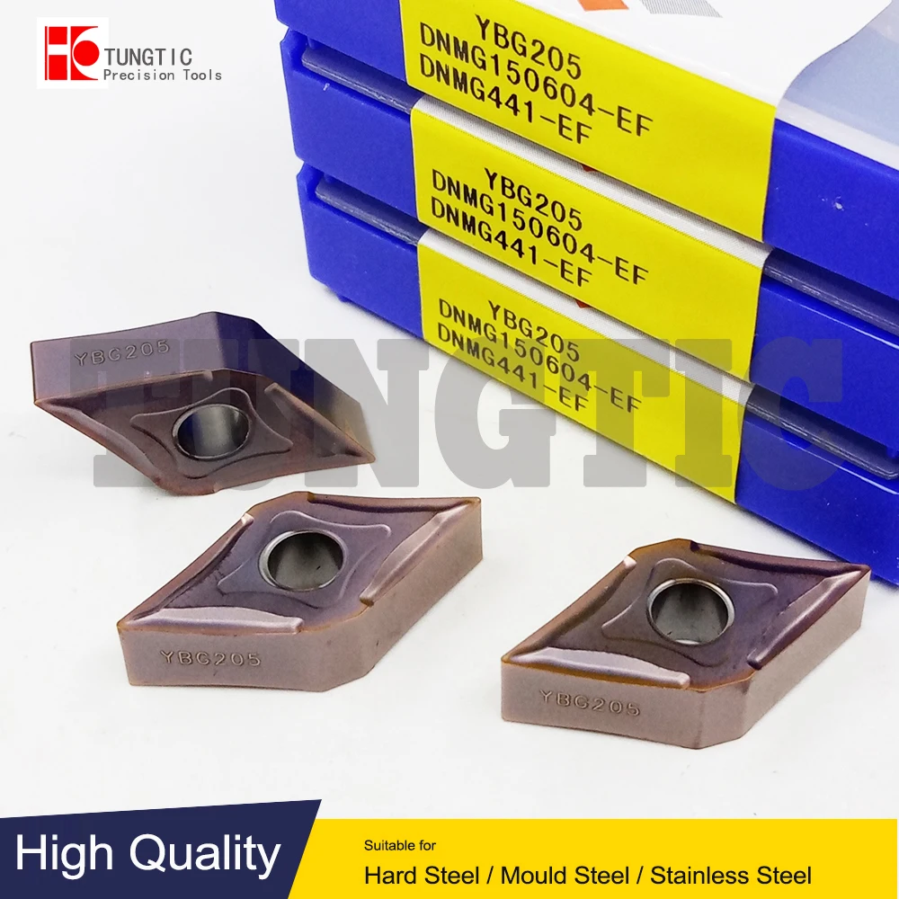 

DNMG150604-EF Turning Inserts Carbide Cutter For CNC DNMG 150604-EF