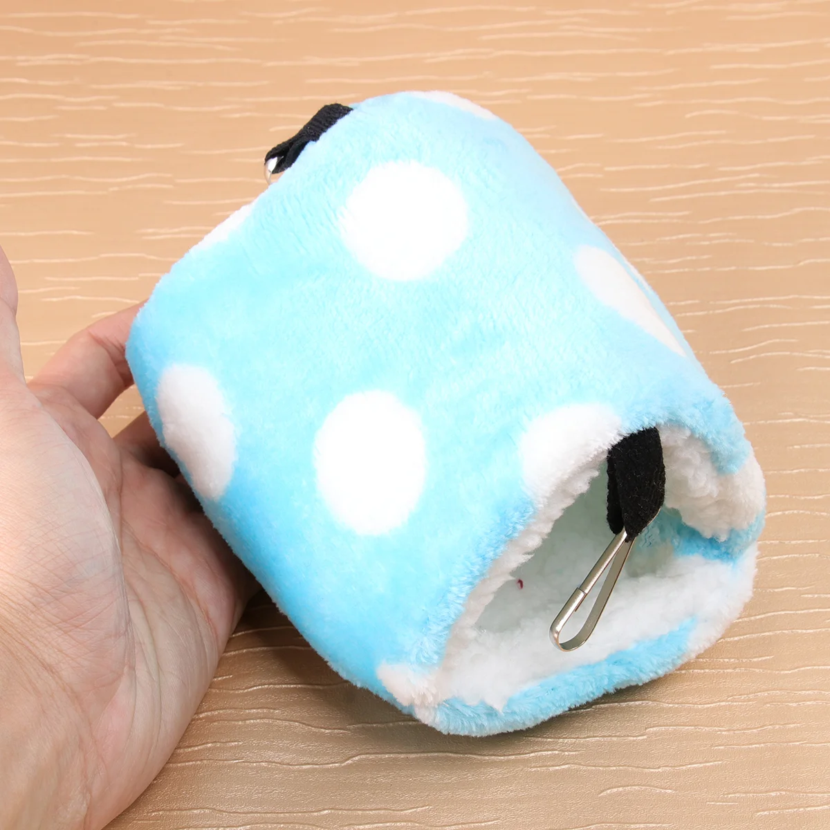 Фланелевая кровать для домашних животных пещера аксессуары гамака в горошек