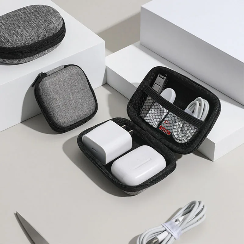 1/2 шт. портативный жесткий чехол для наушников