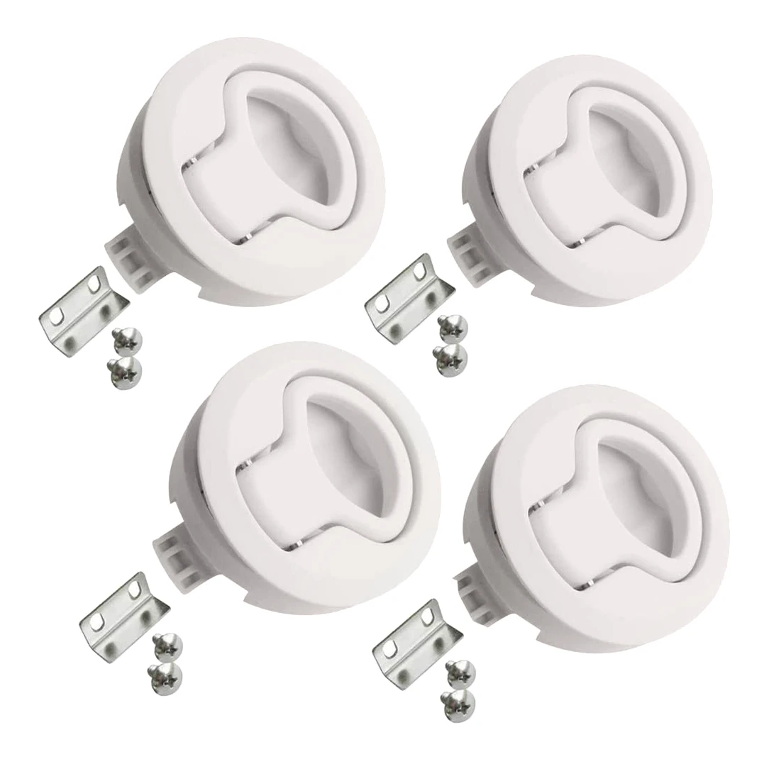

4 PCS Boat Slam Latch Marine Cam Latch Boat Hatch Lock for Boat Marine Deck Door Locker Hatch Cabinet Hardware