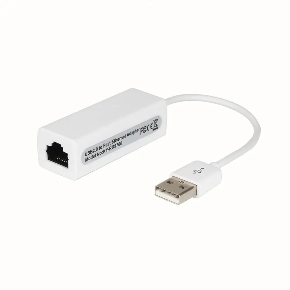 

USB Ethernet Adapter Network Card USB To Ethernet RJ45 Lan For Windows 7/8/10/XP RD9700 USB Ethernet Tablet Laptop