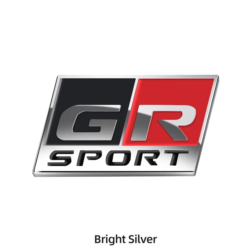 

3D-эмблема GR SPORT Из Алюминия, Декоративная Эмблема RACING, Значок Для Toyota Alphard, Avensis, Prius, Verso, Crown, Yaris
