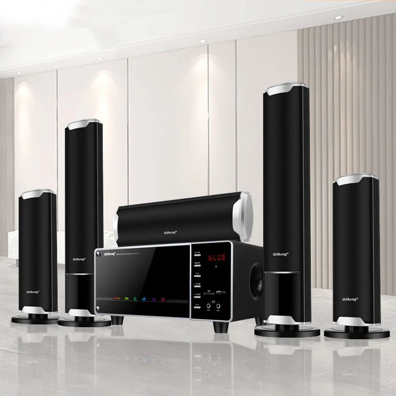High-power Home TV Living Room KTV Bluetooth Speaker Surround Sound Subwoofer Speaker 5.1 Home Theater System Audio Set