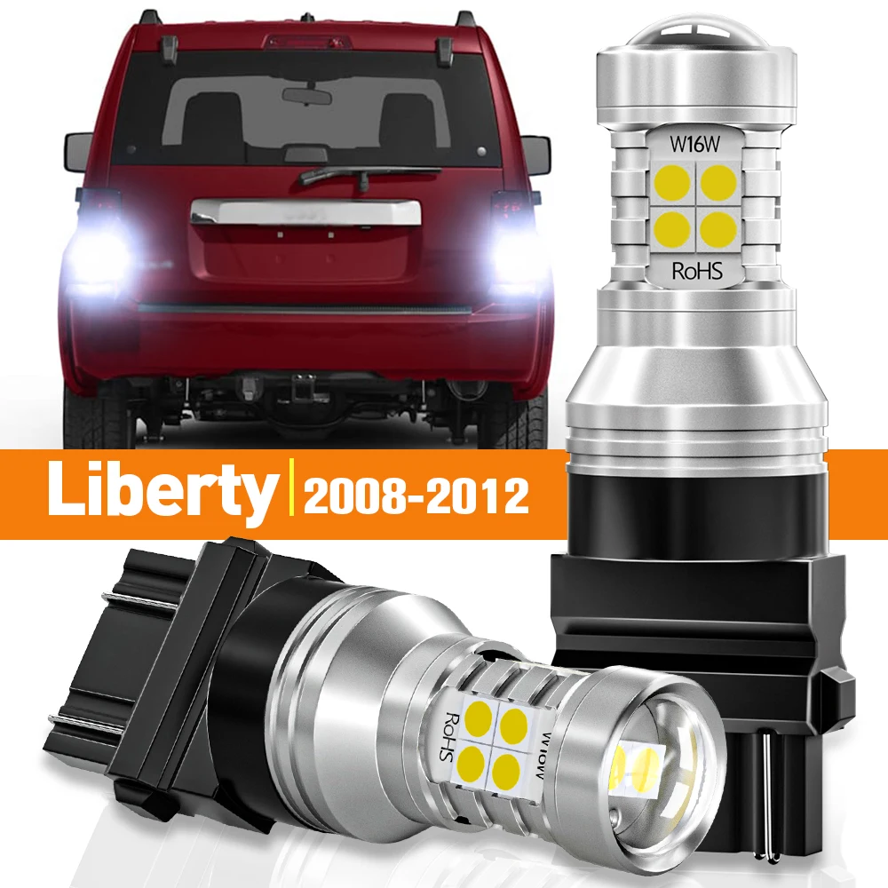 

2pcs LED Reverse Light For Jeep Liberty KK 2008 2009 2010 2011 2012 Accessories Canbus Lamp
