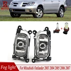 R-AUTO Противотуманные фары s Галогенные Противотуманные фары для Mitsubishi Outlander 2003 2004-2007 передсветильник Противотуманные фары s передсветильник s автомобильные аксессуары