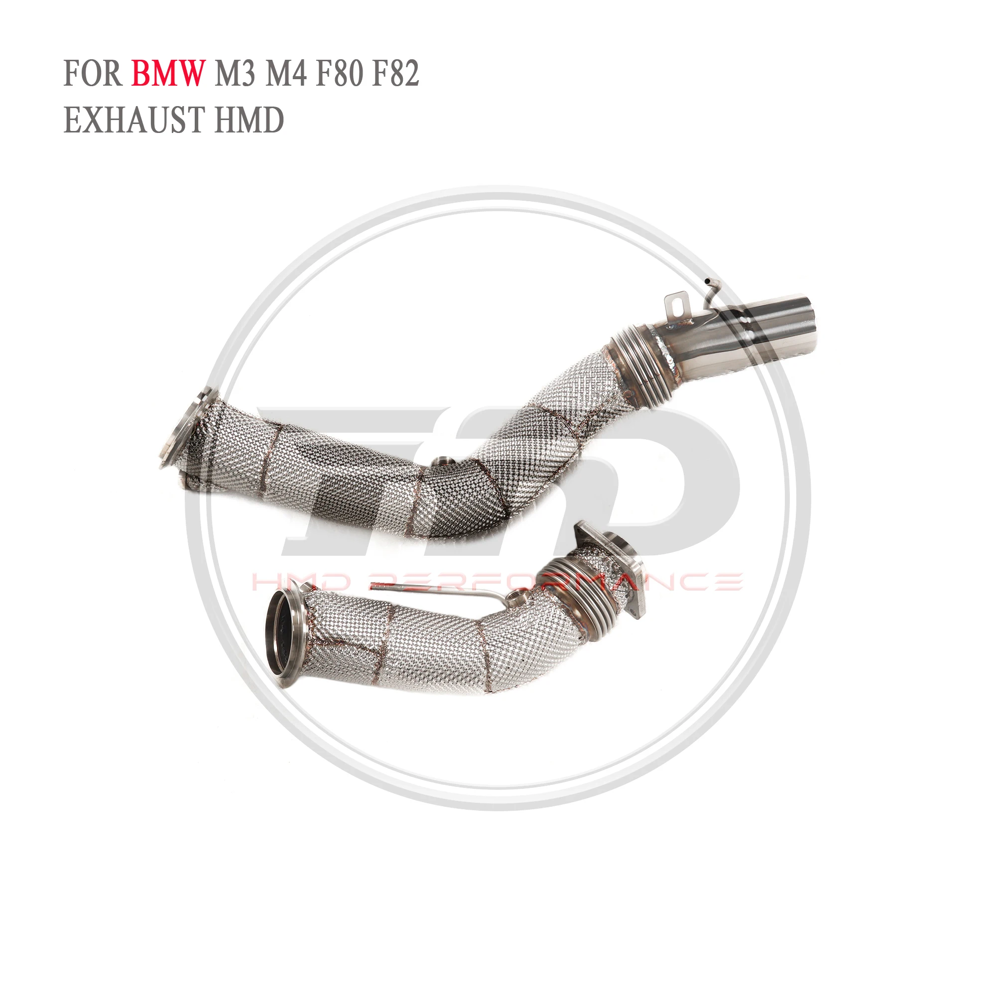 HMD выхлопная система высокая производительность потока для BMW M3 M4 F80 F82
