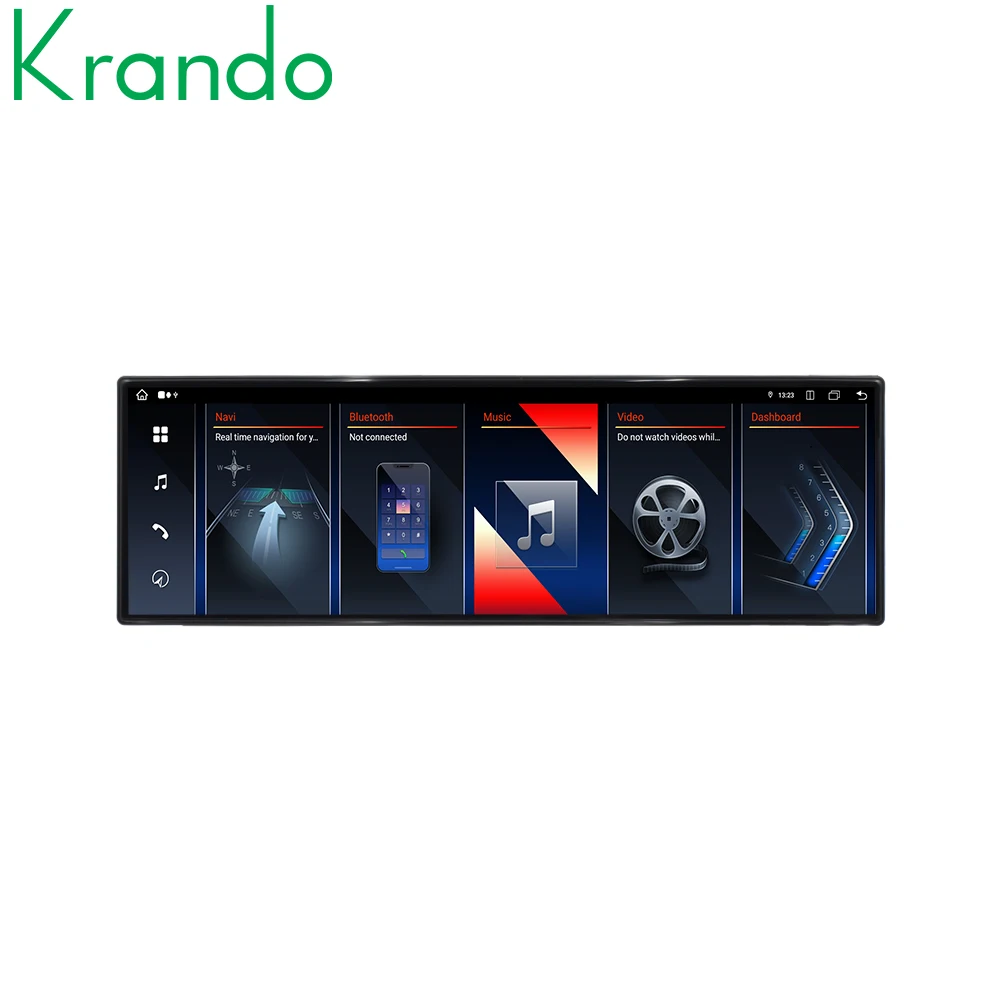 Фото Krando 14,9 ''Беспроводная Автомагнитола для BMW 3 серии E90 5 серии E60 2005 - 2012 Android 4G Wifi навигация GPS головное устройство №3