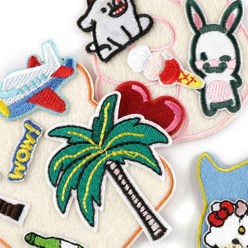 1 шт. пустые различные брелки с вышивкой подвеска аксессуары для сумок сделай сам