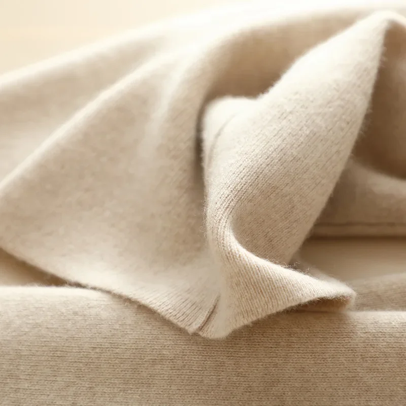 Роскошные зимние модные кашемировые шерстяные брюки женские повседневные