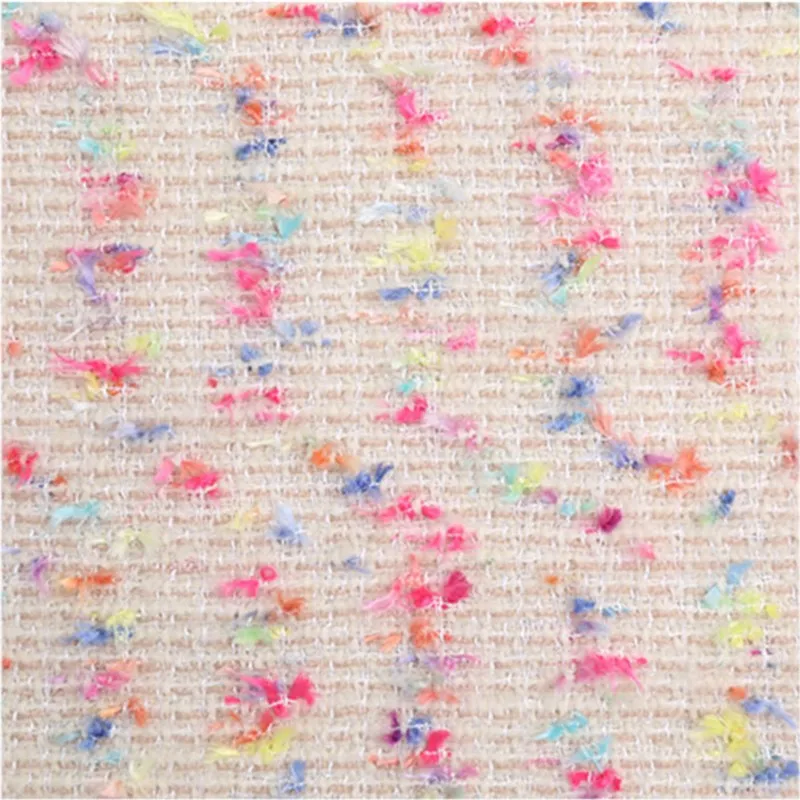 Новая стильная ткань Xiaoxiangfeng грубая твидовая шерстяная Высококачественная