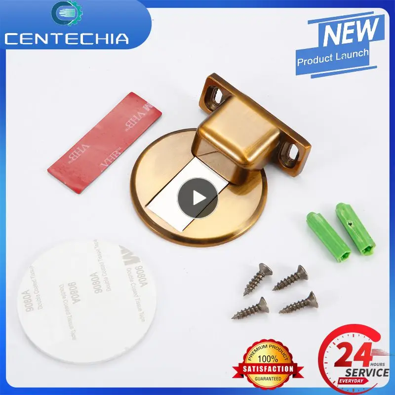 

Anti-collision Magnetic Door Stopper Creative Mechanical Door Stopper Thicken Punch-free Strong Door Holder Home Accessories