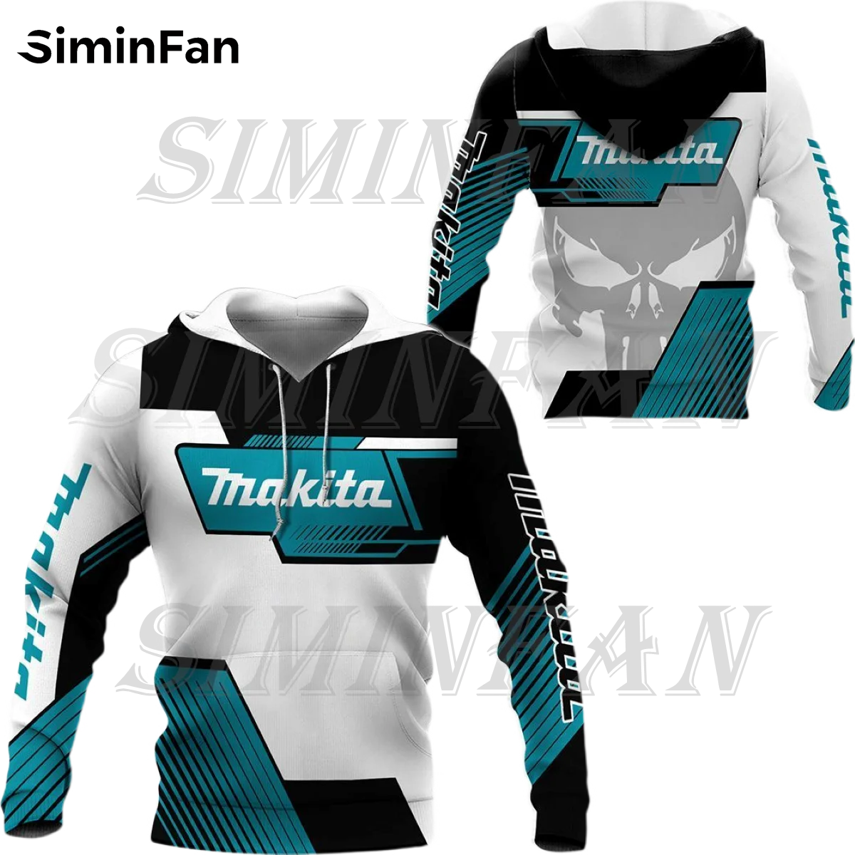 

Brushless Chainsaw Hand Tools Makita 3D Print Mens Hoodies Zipper Jacket Unisex Casual Sweatshirt Hooded Pullover Tracksuit Coat
