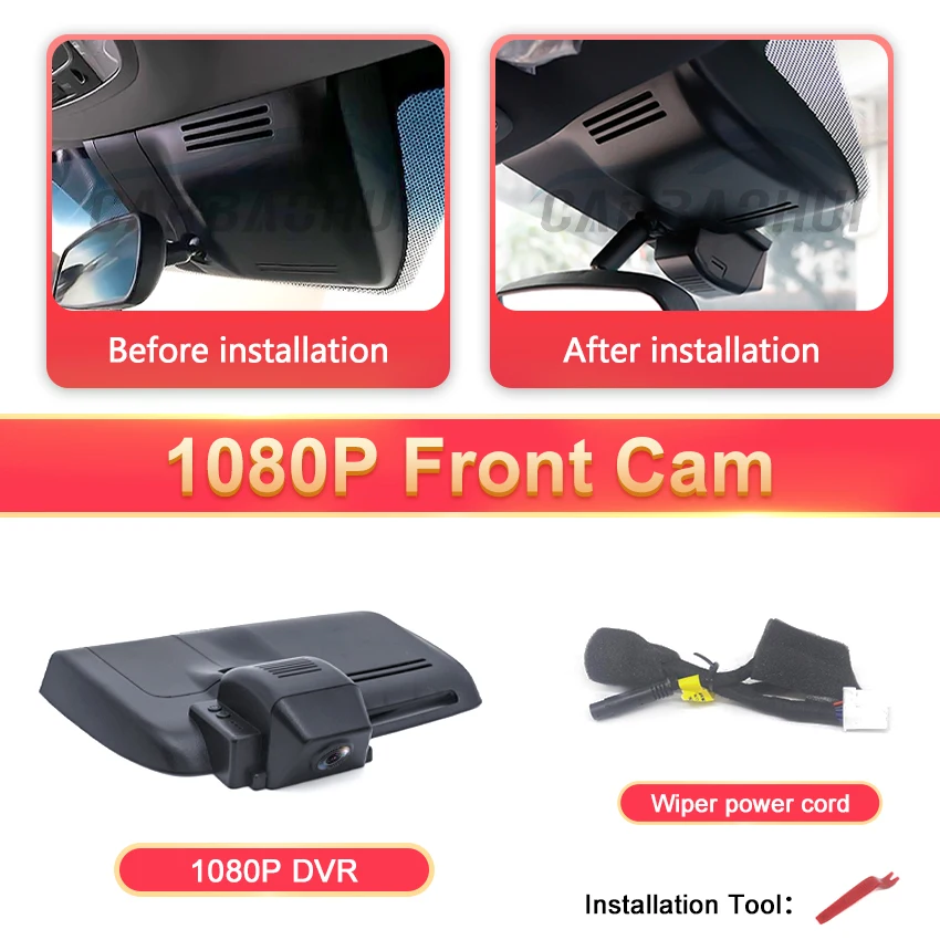 

Видеорегистратор для Honda CR-V CRV CR V 5 5th Gen 2017 2018 2019 2020 2021 2022,Plug and Play 4K OEM Автомобильный видеорегистратор WIFI APP LHD