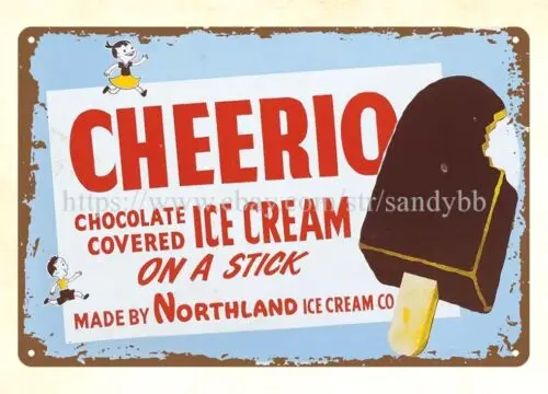 Наружные настенные металлические подвески Cheerio мороженое металлический