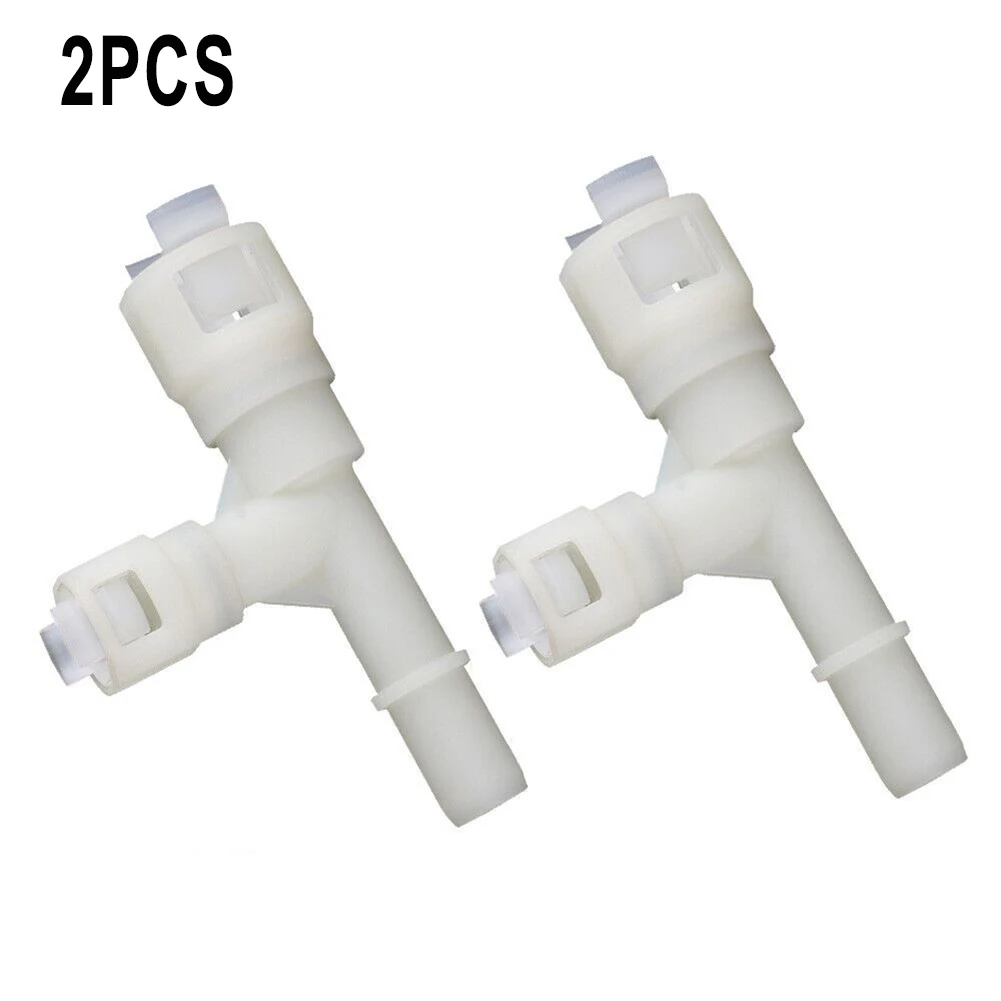 

1/2Pcs Car Heater Hose Connector 800-413 730-5658 15055343 For Chevrolet T Type Plastic Hose Connector Car Accessories