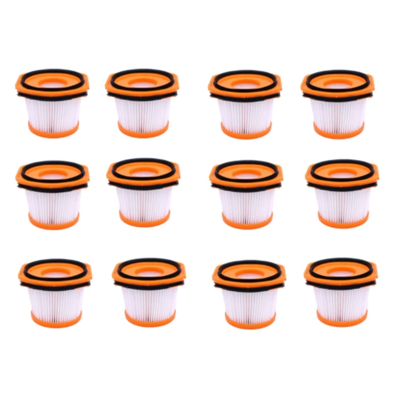 

12Pcs Replacement HEPA Filters Compatible For Shark WS620 WS630 WS632 Wandvac System Vacuum Cleaner Accessories