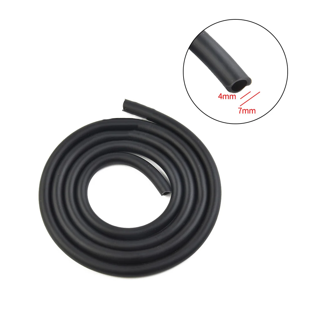 

1M Black Fuel Line Hose NBR For Honda-Suzuki 5mm ID 8mm OD Diesel Petrol Water Hose Engine Pipe Durable & Anti-aging