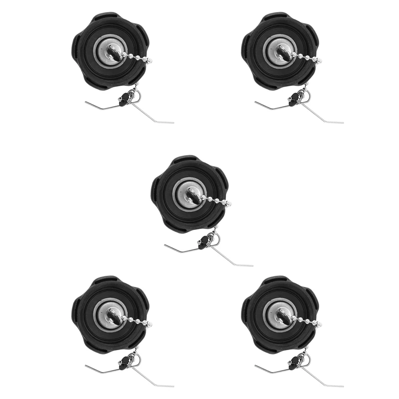 

5X Fuel Tank Cap For Yamaha And The Cap For Hidea 2.5F 3.5F 4F 2 Stroke 4HP 3.5HP 6HP