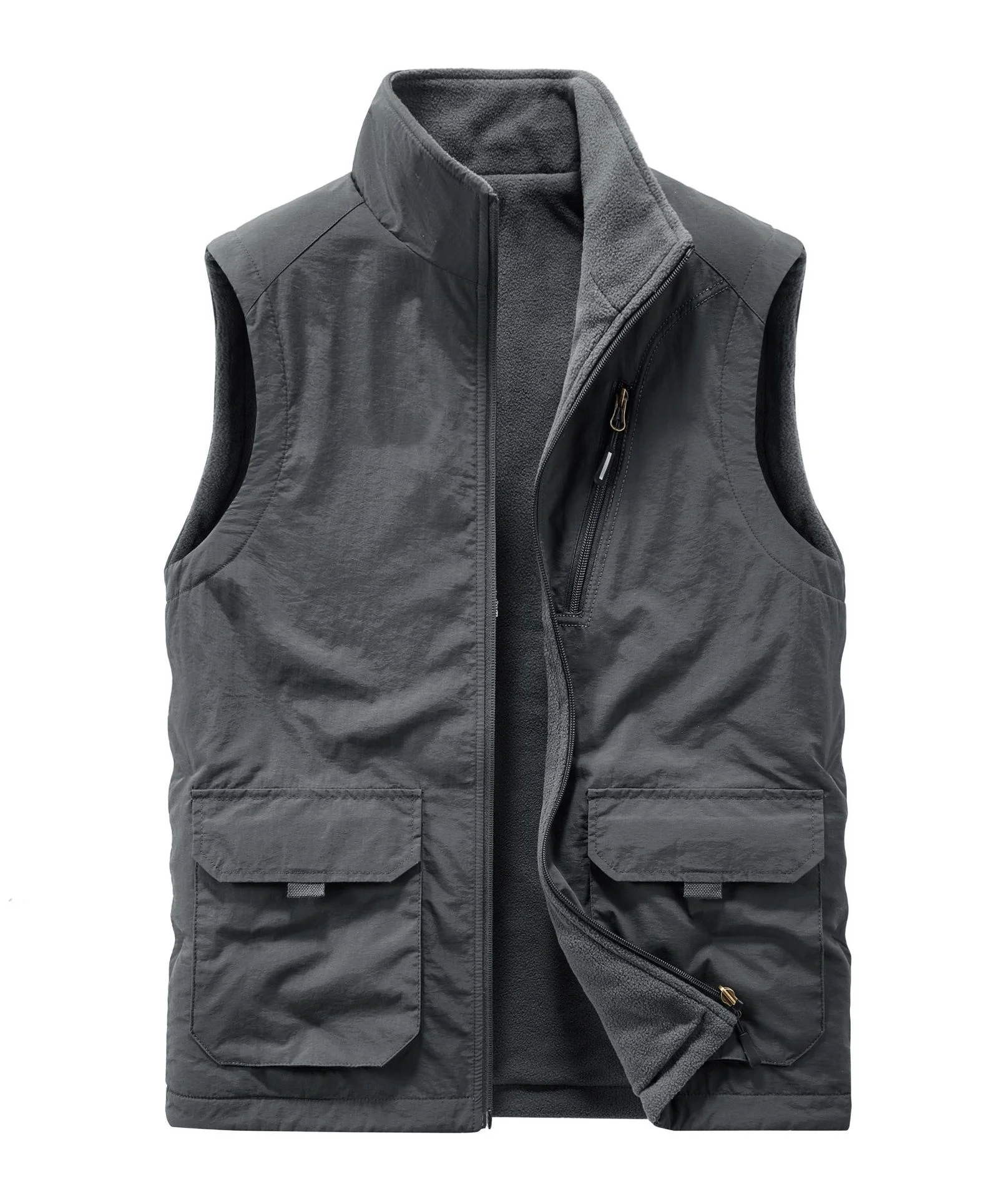 

Padded Vest Motorcyclist Sweatshirts Cardigan Fishing Wear Trekking Bigsize Custom Designer Fashionable Unloading Elegant