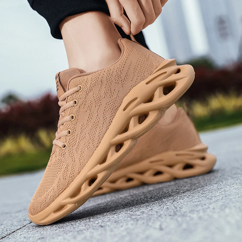 New Style Men Shoes Sneakers Breathable Running Sport Shoes Men Lightweight Walking Jogging Sneakers Men Athletic Trainers Shoes