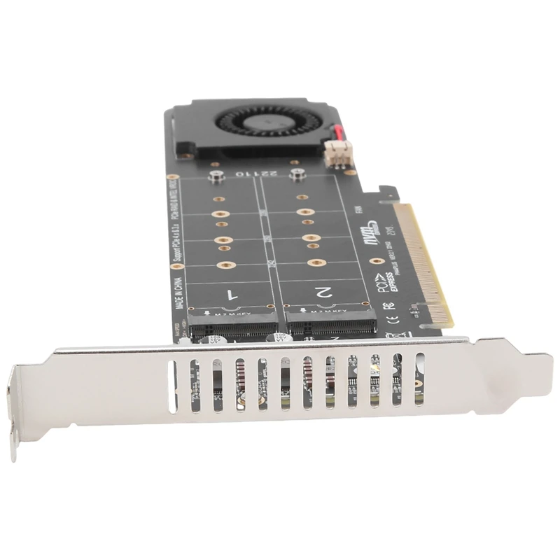 Плата-адаптер Pciex16 на M.2 M-Key Nvmex4ssd