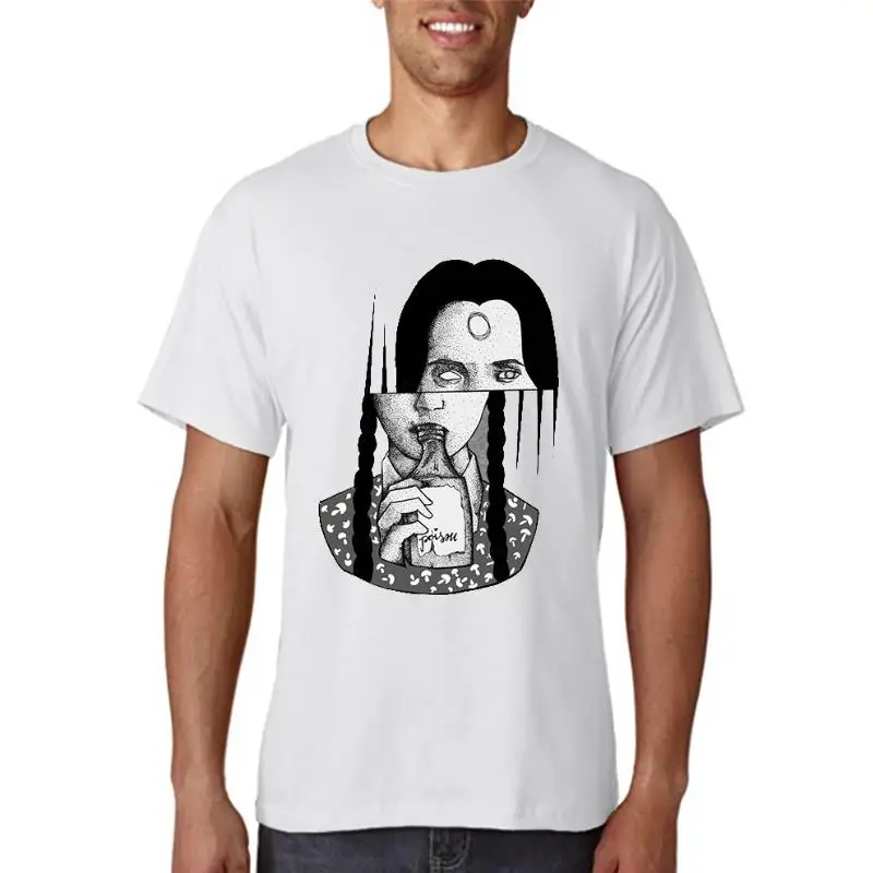 

Poisonous Cool Character Print Womens T Shirts 2022 Summer Hot Sale T Shirt Loose Style Street Shirt O-Neck Trendy Women T-Shirt