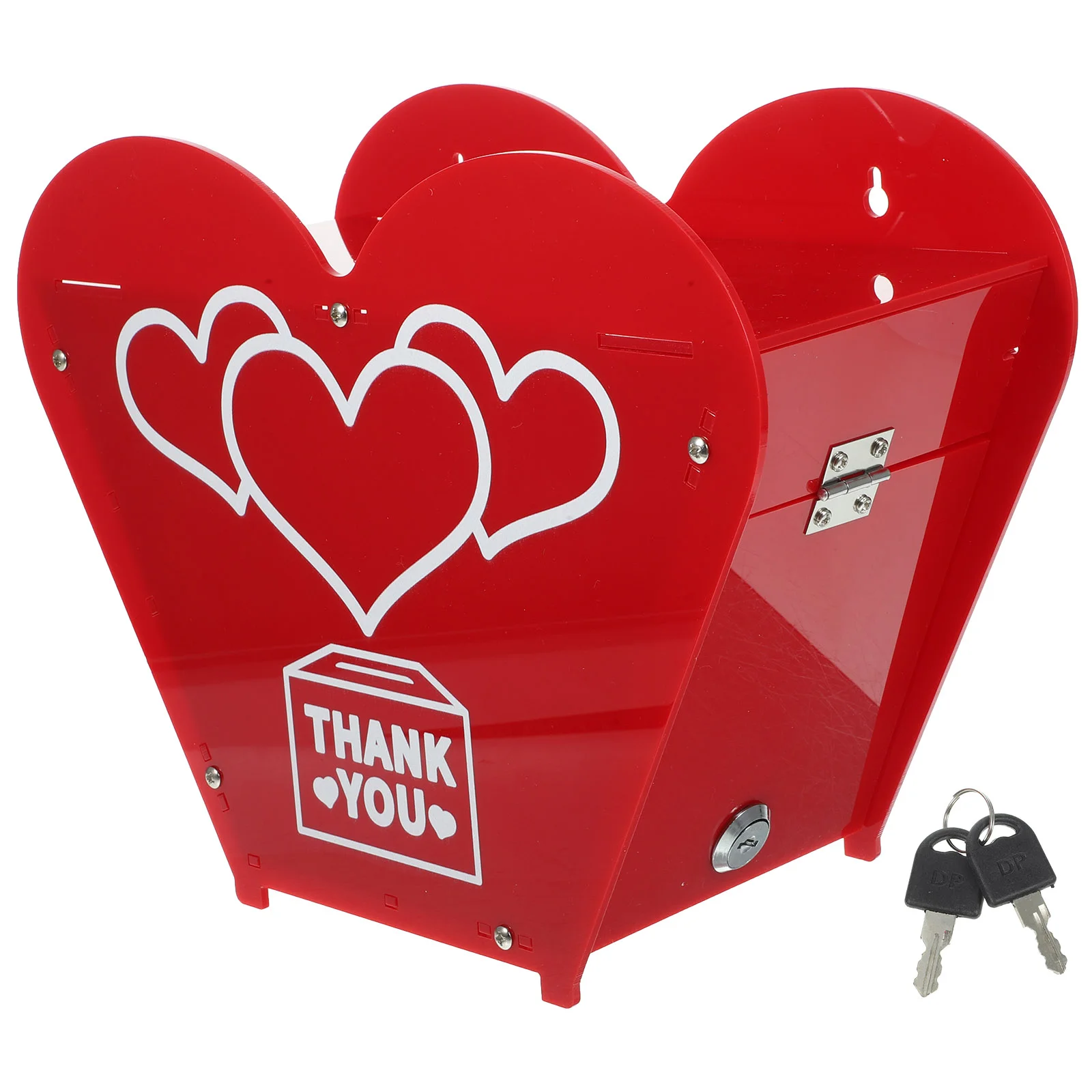 

Multi-function Ballot Box Desktop Suggestion Box Decorative Donation Box Ballot Supply
