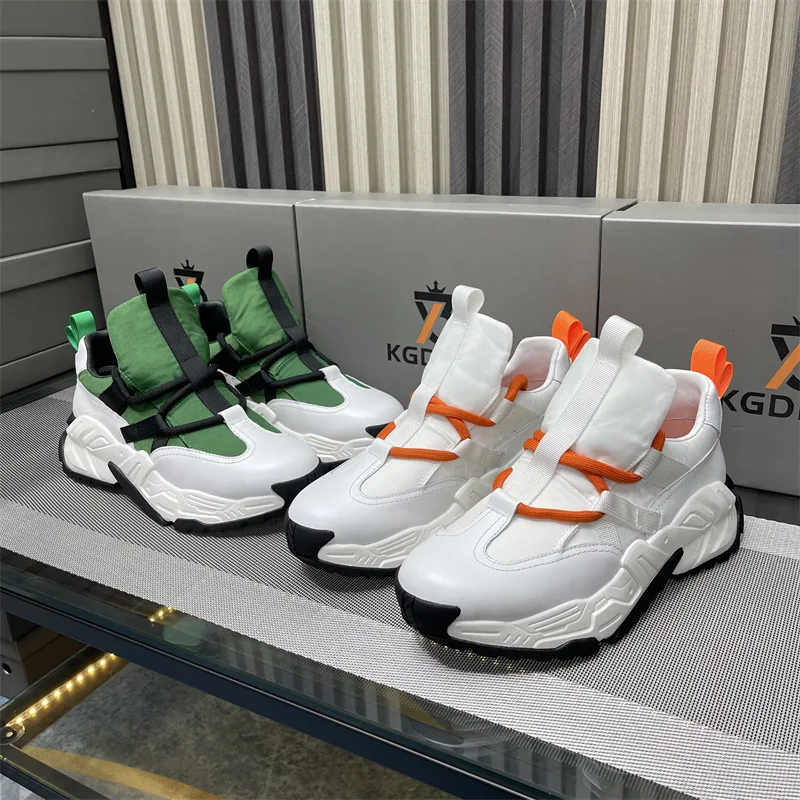 Кроссовки KGDB Y3 Мужская обувь для бега на толстой подошве Женская спортивная