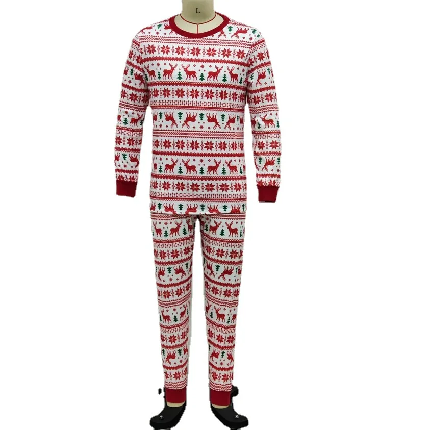 

2022 news family christmas matching pajamas set pijama de navidad para la familia for mother and daughter