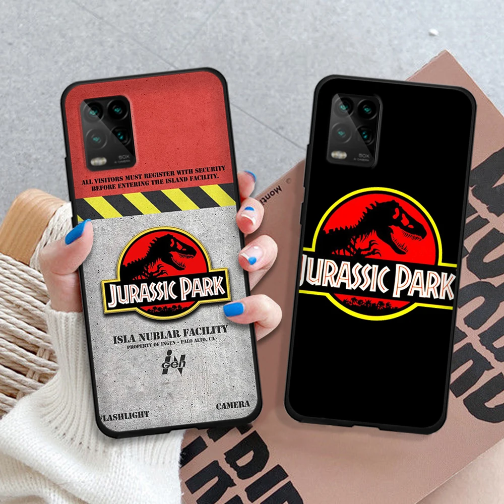 

For Redmi note 12pro 11 pro Jurassic Park Dinosaur Phone Case For Xiaomi Mi POCO M4 5G 12TPRO 12S ULTRA 10T X4 X5PRO 11 Lite