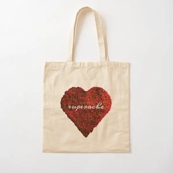 

Superache Conan Gray Cotton Canvas Bag Travel Designer Unisex Tote Casual Fashion Shoulder Bag Shopper Women Printed Reusable