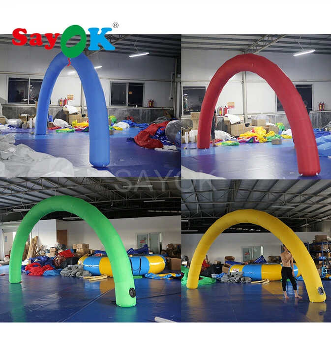 

SAYOK 6m Inflatable Arch Inflatable Archway with Start Finish Line Racing Running Arch for Event Advertising Promotion