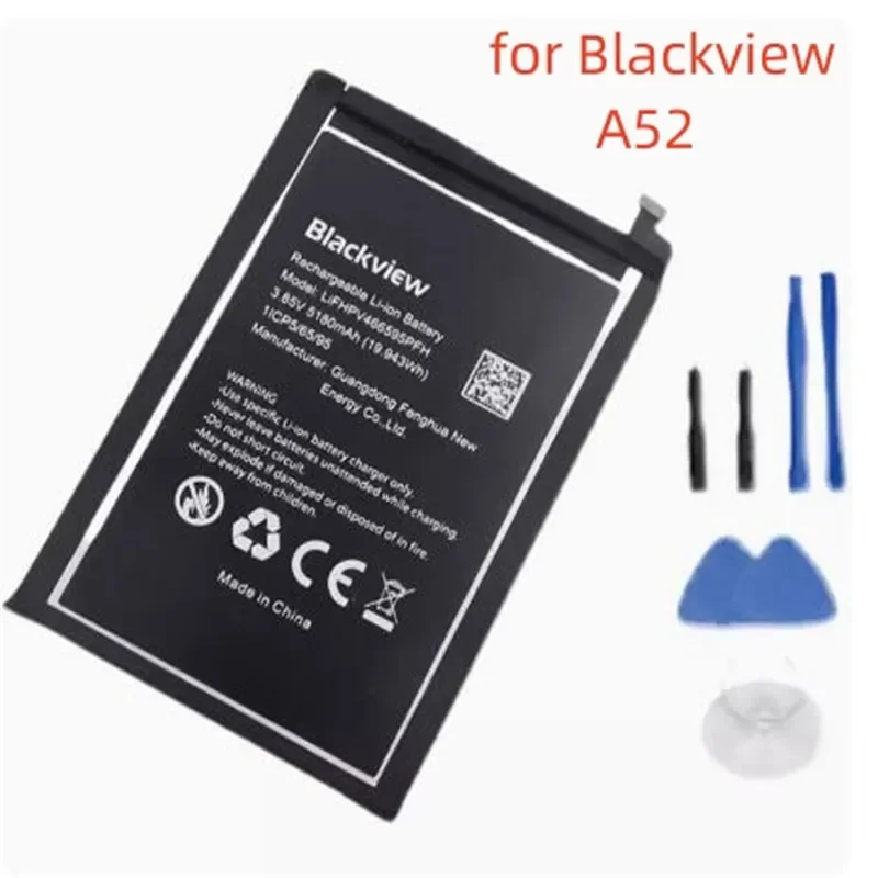 W magazynie nowa data produkcji baterii Blackview A52 5180mAh do LiFHPV 466595 Bateria P