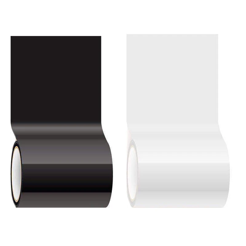 

Герметизирующая ремонтная лента, водонепроницаемая герметичная самовосстанавливающаяся лента из черного и белого пластика