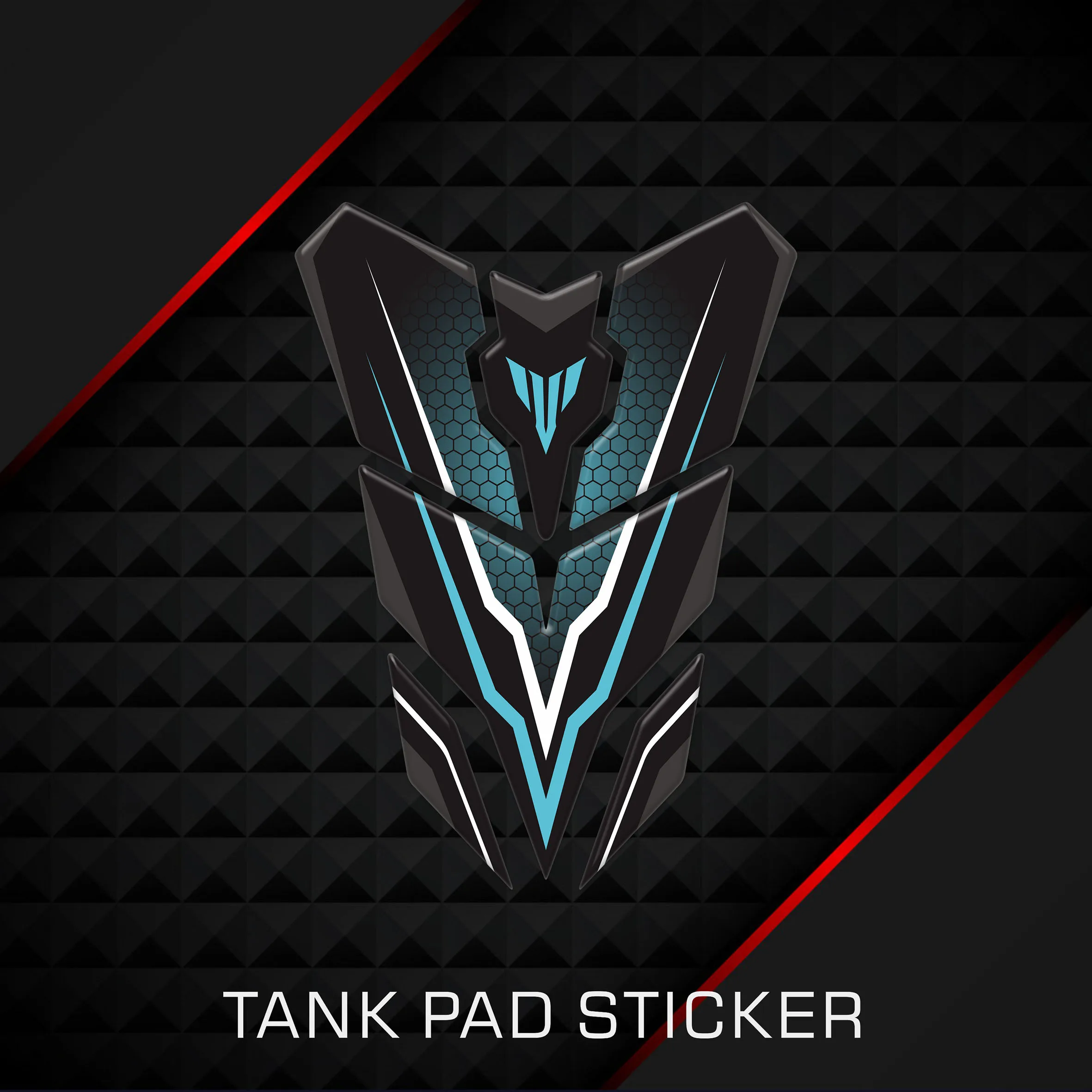 

For MT-07 MT-09 MT-10 MT-03 FZ07 FZ09 FZ10 MT09 MT07 New 3D Fuel Gas Tank Pad Protector Decal Stickers MT LOGO